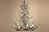 Antler Chandelier - 12 Light L Mule (37"W x 40"H)