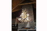 Antler Chandelier - 12 Light XL Mule at the Lodge