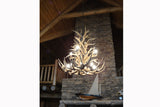 Antler Chandelier - 12 Light XL Mule at the Lodge