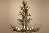 Antler Chandelier - 16 Light XL Mule (50"W x 51"H)