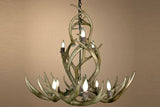 Antler Chandelier - 9 Light M Mule (27"W x 25"H)