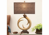 Antler Twirl Table Lamp