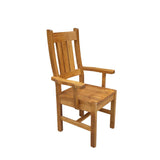 Backwoods Slat Back Arm Chair