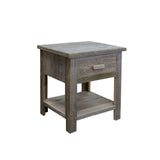 Barn Wood 1 Drawer Night Stand