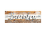 Beeradise Reclaimed Wood Sign