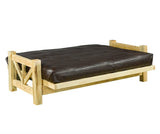 Rustic Beetlewood Futon with Optional Mattress