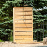 Outdoor Savannah White Cedar Shower