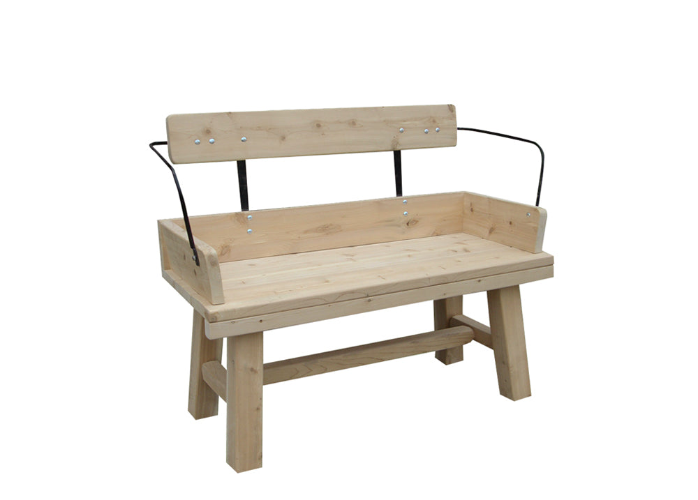 Cedar Wagon Seat