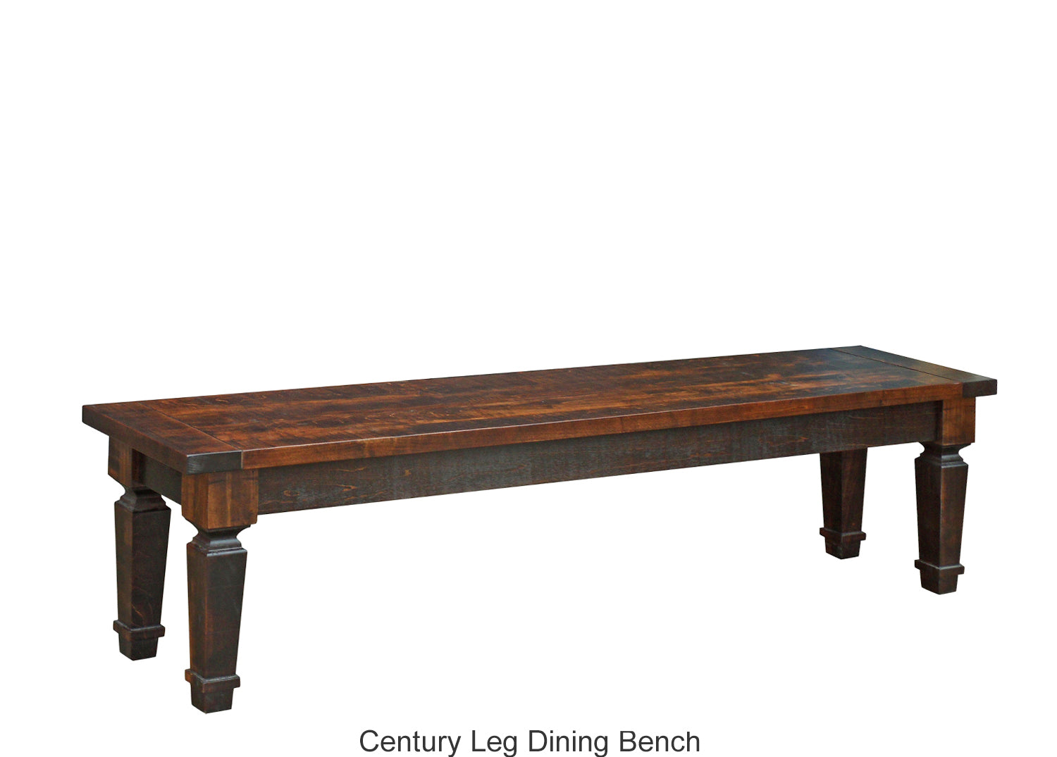 Century Leg Dining Bench