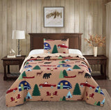 Woods Camping Quilt - (50% SALE)
