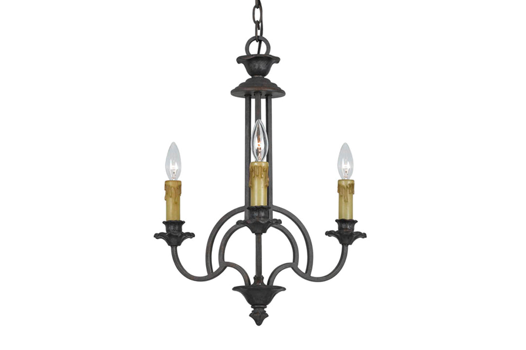 Elberton 3 Light Chandelier