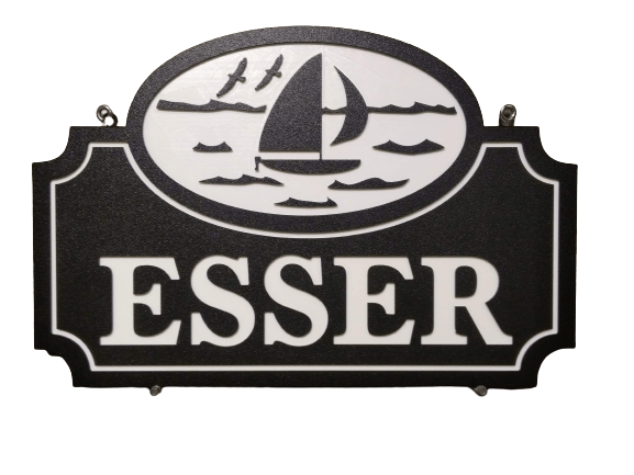 boat sign