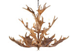 Faux 2 Tier Moose Antler Chandelier