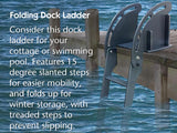 Folding Dock Ladders