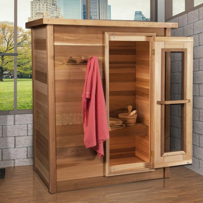 Indoor Red Cedar Sauna - Various Sizes