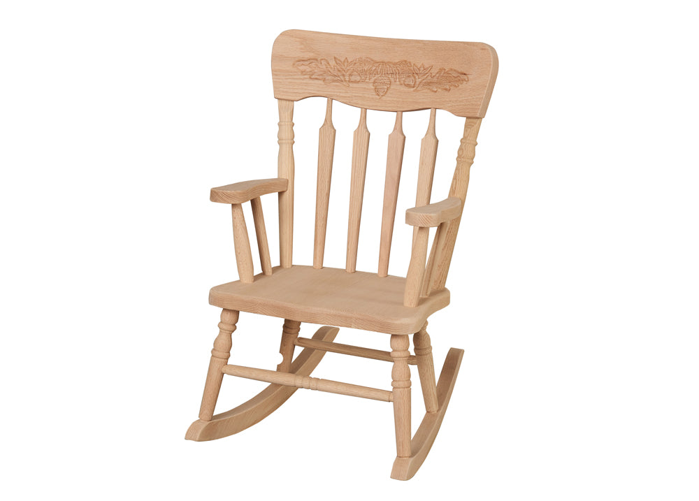 Kid's Acorn Pressback Rocker