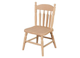 Kid's Plain Back Chair