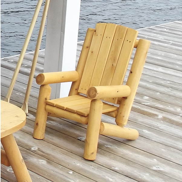 Kid's Log Muskoka Chair