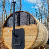 The Keswick Barrel Sauna 7' Dia x 6' Long