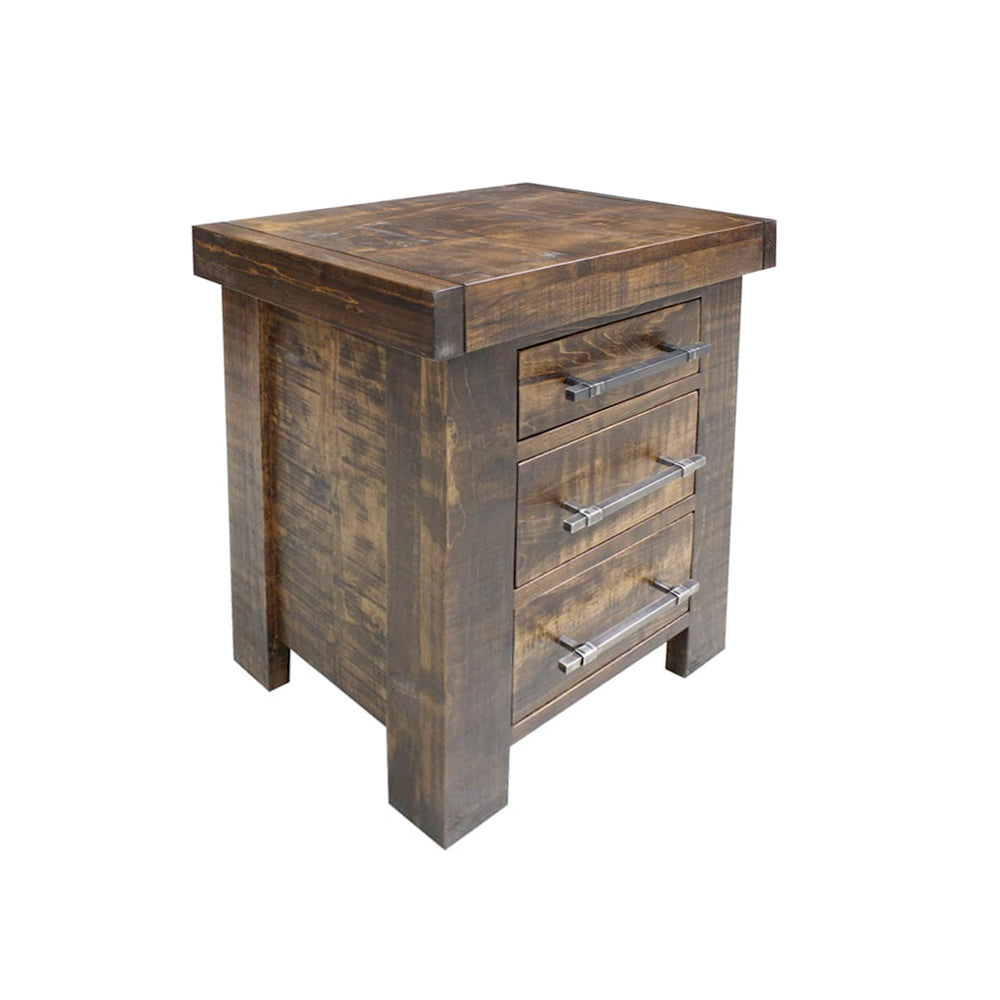 Millwright 3 Drawer Nightstand