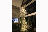 Mule Deer Antler Chandelier Christmas Image