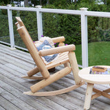 Muskoka Log Rocker is soothing
