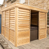 Pure Cube Knotty Cedar Nipissing Gazebo