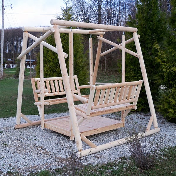 Old Fashioned Log Swing