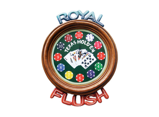 Royal Flush Clock