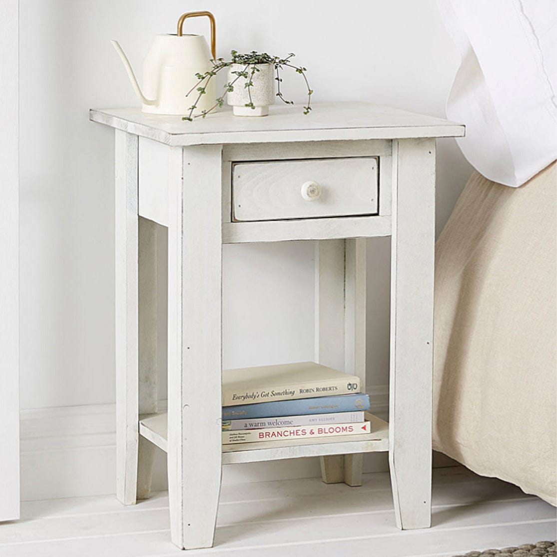Small End Table Vintage Dove