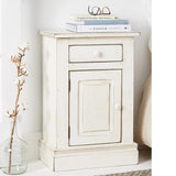 Small Nightstand Vintage Dove