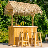 Southern Fantasy Tiki Bar with Stools