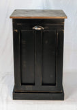 Tilt Bin with Handplaned Top