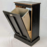 Tilt Bin with Handplaned Top