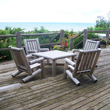 Square Coffee Table at the lake