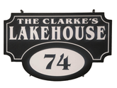 lakehouse sign
