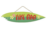 Tiki Bar Surfboard Wall Art