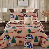 Woods Camping Quilt