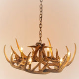 Whitetail Deer 9 Antler Chandelier