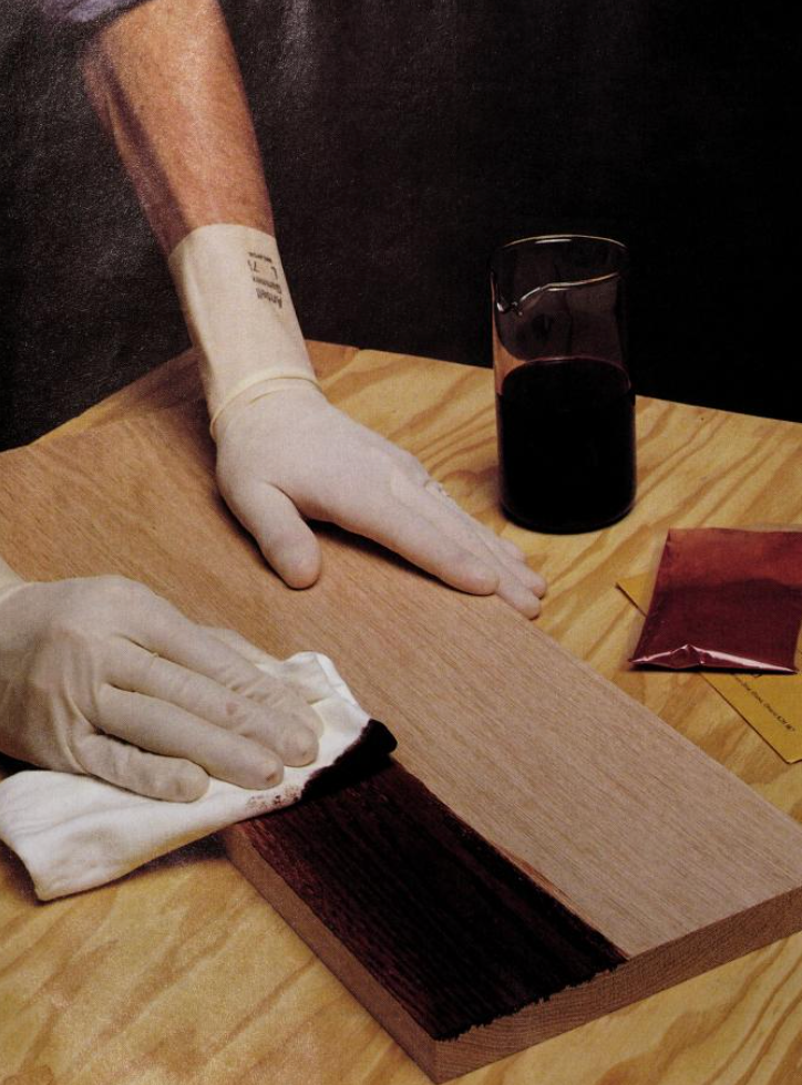 Wood Staining and Sealing Log Furniture and More