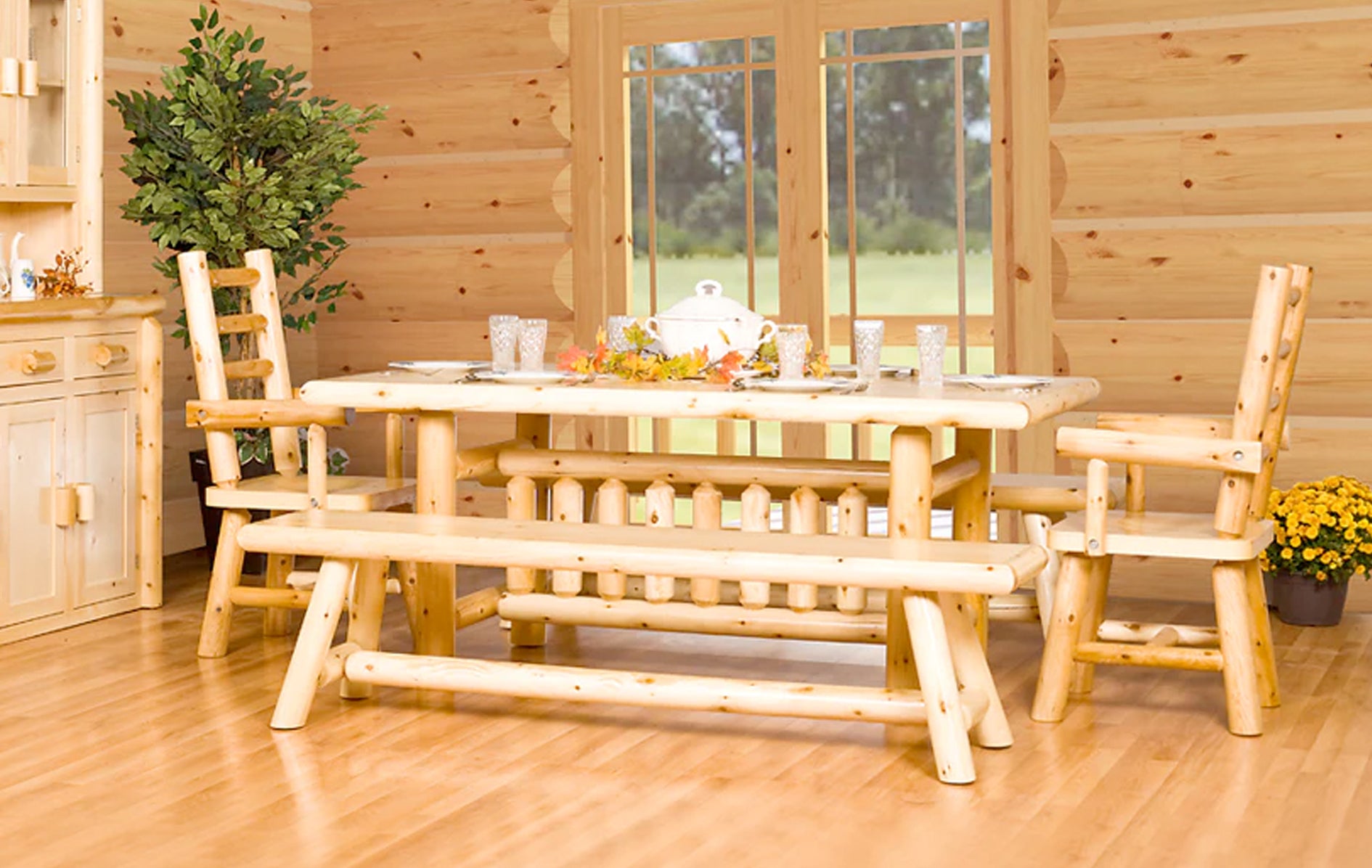 Log Dining Room