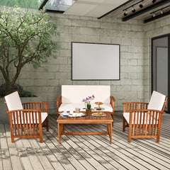 patio set from Log Furniture