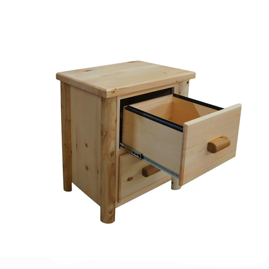 2 Drawer Log File Cabinet Open Top Drawer