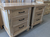 True North 3 Drawer Nightstand