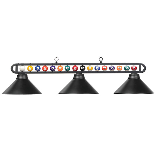 55" 3 Lamp Billiard Balls Lamp