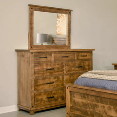 Adirondack 9 Drawer Dresser with Optional Mirror