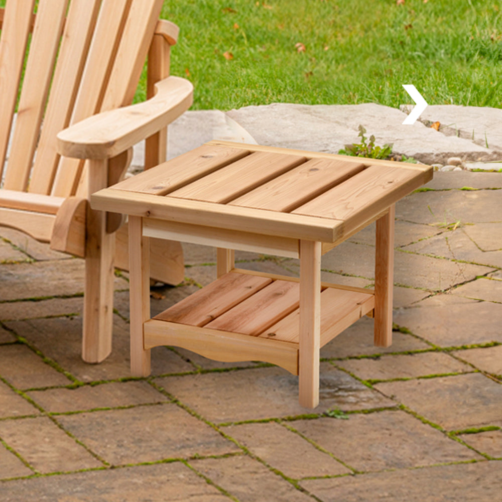 Adirondack Square End Table