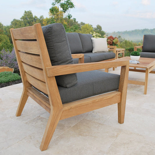 Algarve Teak Lounge Chair