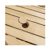 Teak Amalfi 50" Round Dining Table Top