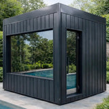 Astra Outdoor Cedar Sauna with SIP insulation